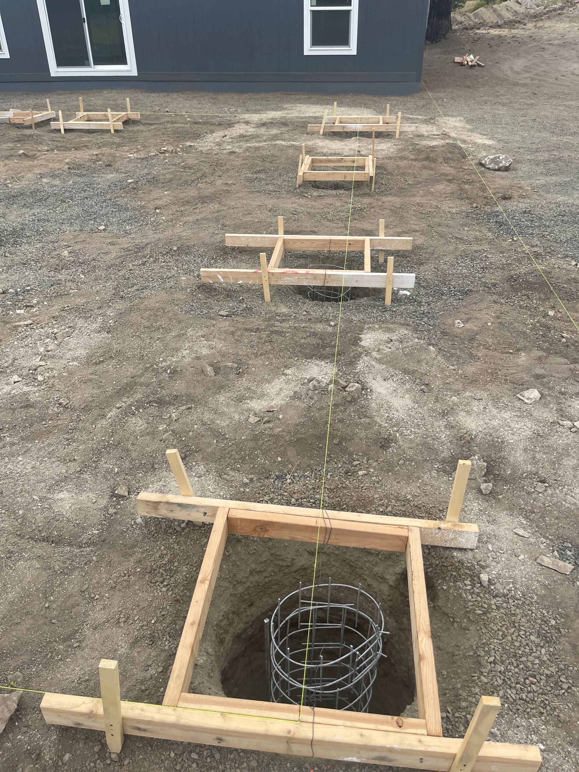 Foundation work by Wilder Construction