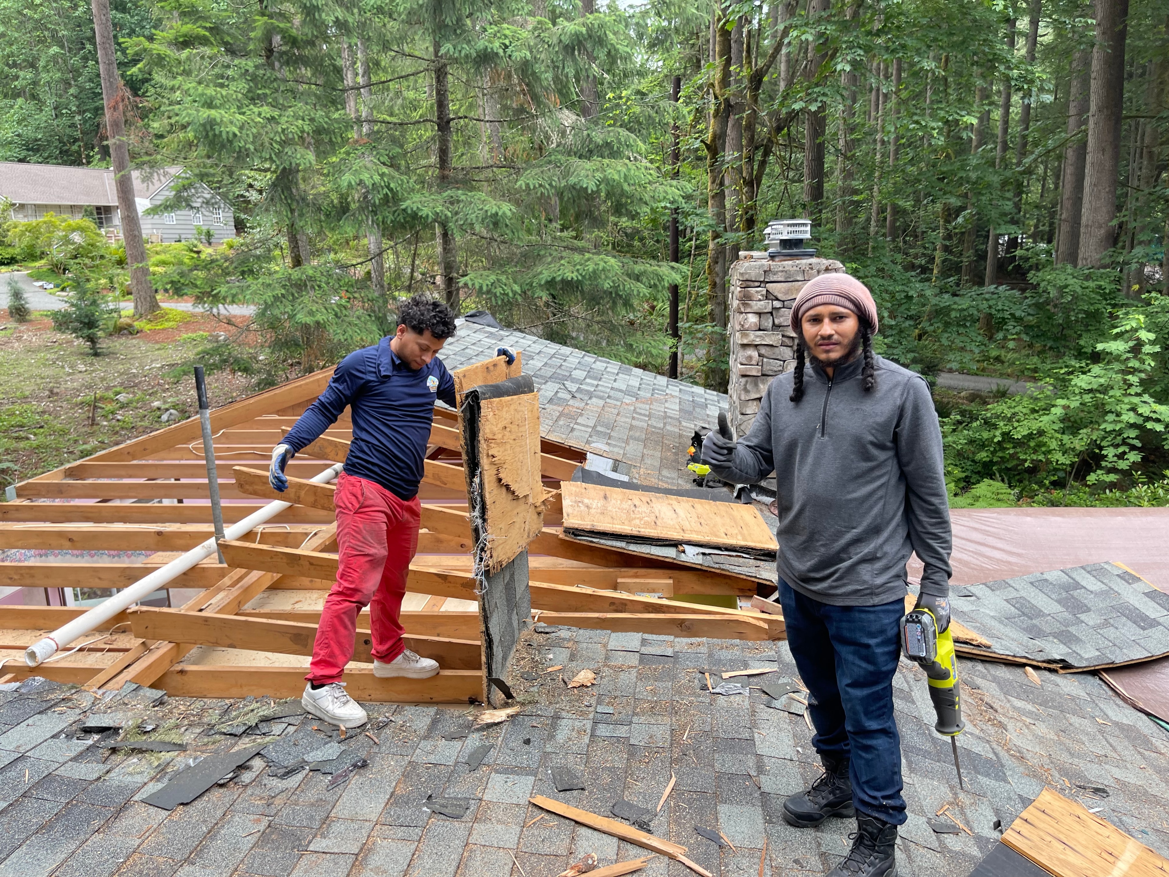 Deck build by Wilder Construction