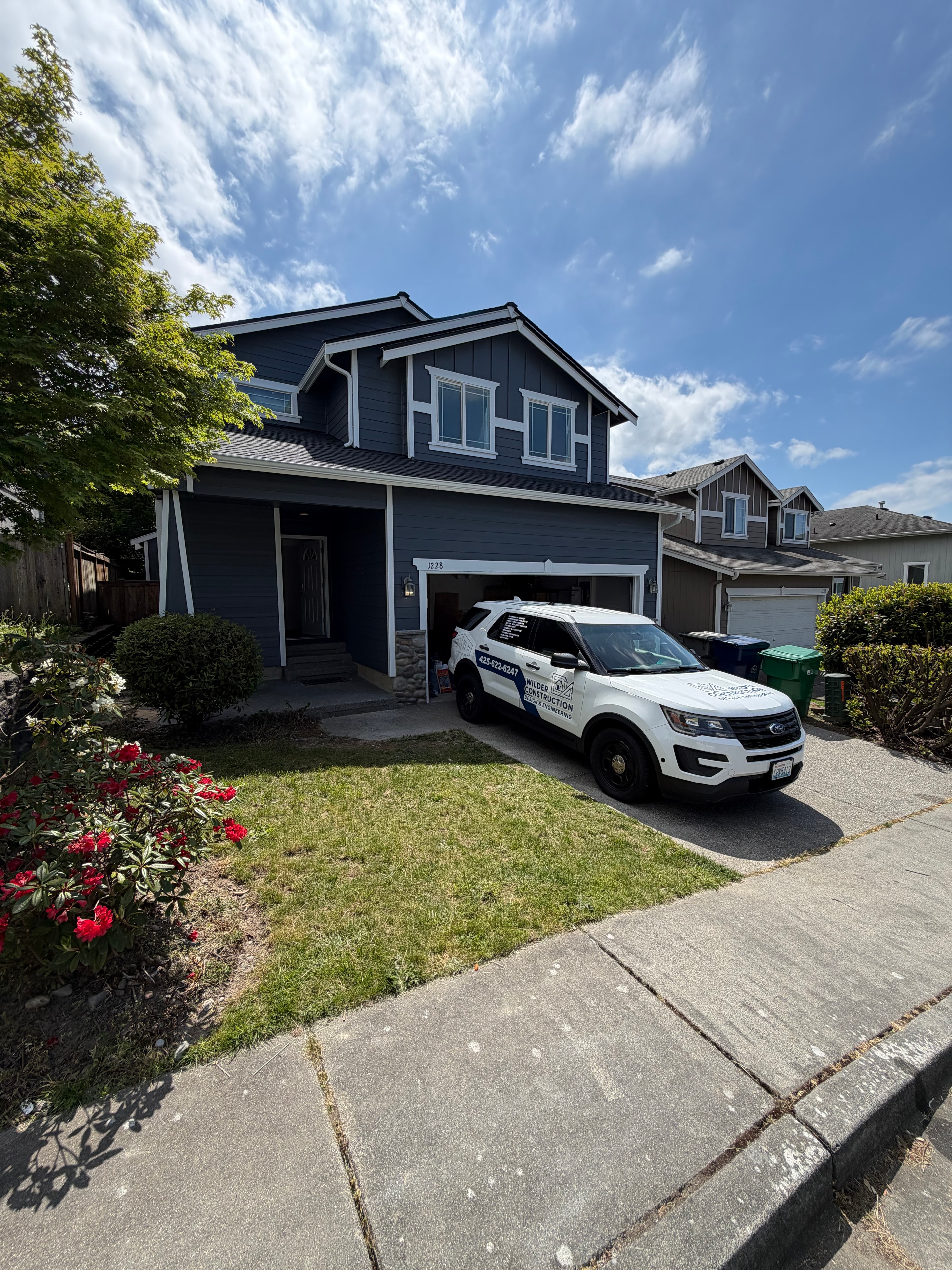 Home renovation by Wilder Construction