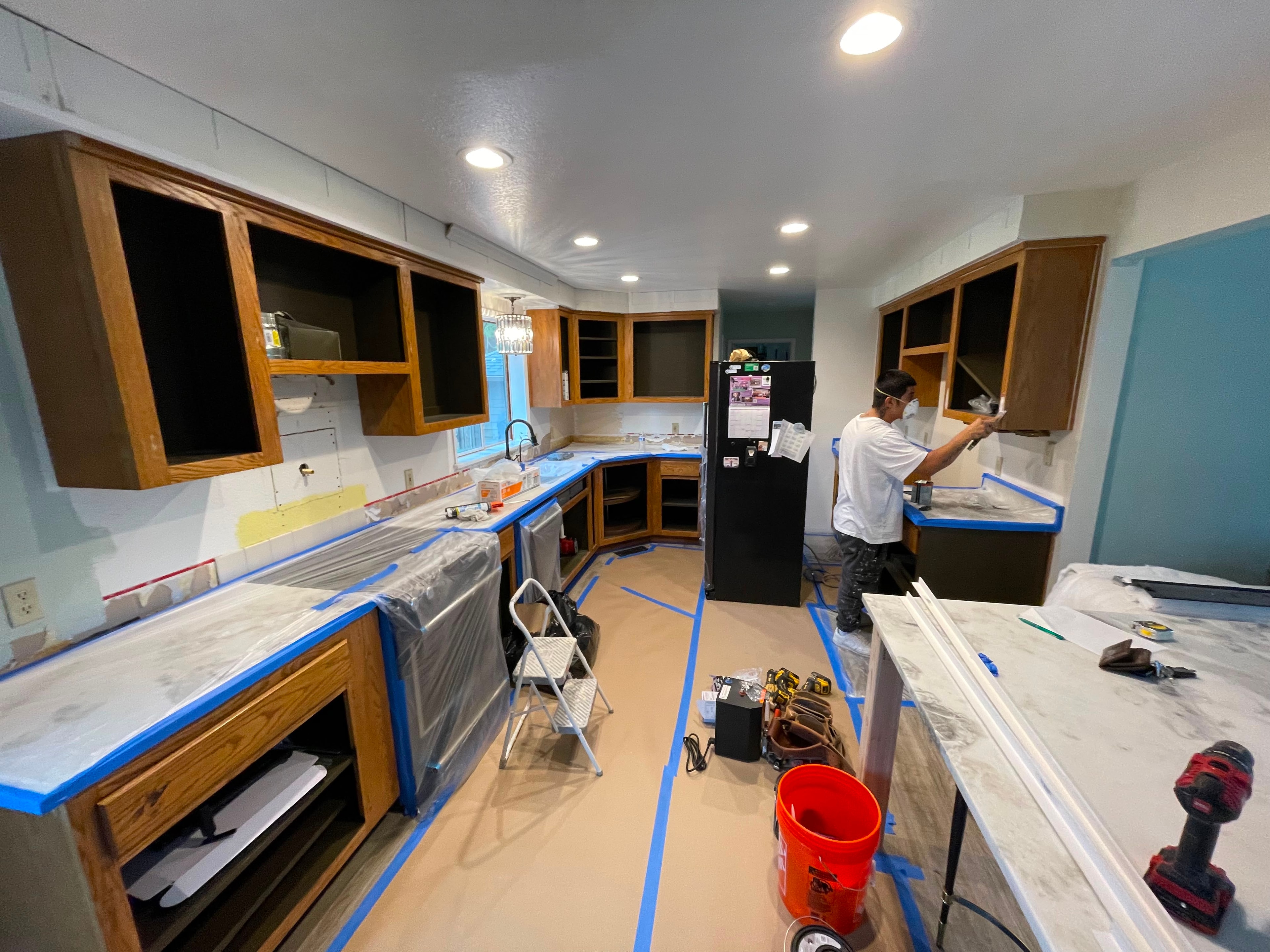 Kitchen renovation by Wilder Construction